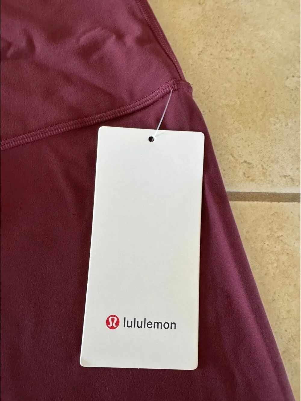 Lululemon Align High Rise 28” Red Merlot Size 18 NWT